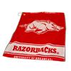 Arkansas Razorbacks Jacquard Golf Towel
