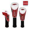 Arkansas Razorbacks Nylon Graphite Golf Set of 3 Headcovers