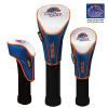 Boise State Broncos Nylon Graphite Golf Set of 3 Headcovers