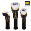 Cal-Berkeley Golden Bears Nylon Graphite Golf Set of 3 Headcovers