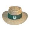 Colorado State Rams Straw Gambler Hat