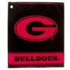 Georgia Bulldogs Jacquard Golf Towel