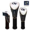 Georgia Tech Yellow Jackets Nylon Graphite Golf Set of 3 Headcovers