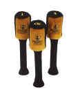 Georgia Tech Yellow Jackets Graphite Golf Headcovers