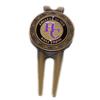 Holy Cross Crusaders Golf Divot Repair Tool