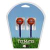 Illinois Illini Set of 2 Mascot Golf Tees