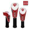 Indiana Hoosiers Nylon Graphite Golf Set of 3 Headcovers