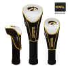 Iowa Hawkeyes Nylon Graphite Golf Set of 3 Headcovers