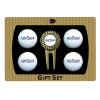 Kent State Golden Flashes 4 Ball Divot Tool Golf Gift Set