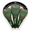 Miami Hurricanes Zippered Golf Headcovers