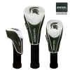 Michigan State Spartans Nylon Graphite Golf Set of 3 Headcovers
