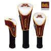 Minnesota Golden Gophers Nylon Graphite Golf Set of 3 Headcovers