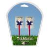 Mississippi Rebels Set of 2 Mascot Golf Tees