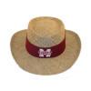 Mississippi State Bulldogs Straw Gambler Hat