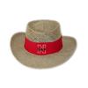 Nebraska Cornhuskers Straw Gambler Hat