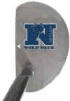 Nevada Wolf Pack Mallet Golf Putter