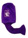 Northwestern Wildcats Single Graphite Golf Headcover