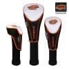 Oklahoma State Cowboys Nylon Graphite Golf Set of 3 Headcovers