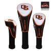 Oregon State Beavers Nylon Graphite Golf Set of 3 Headcovers