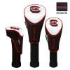 South Carolina Gamecocks Nylon Graphite Golf Set of 3 Headcovers