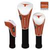 Texas Longhorns Nylon Graphite Golf Set of 3 Headcovers