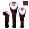 Texas Tech Red Raiders Nylon Graphite Golf Set of 3 Headcovers