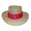 Texas Tech Red Raiders Straw Gambler Hat
