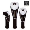Vanderbilt Commodores Nylon Graphite Golf Set of 3 Headcovers