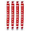 Wisconsin Badgers C-Thru 4-Pk Golf Grips