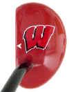 Wisconsin Badgers Mallet Golf Putter
