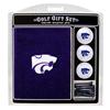 Kansas State Wildcats Embroidered Golf Gift Set