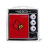 Louisville Cardinals Embroidered Golf Gift Set