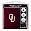 Oklahoma Sooners Embroidered Golf Gift Set