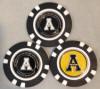 Appalachian State Mountaineers Team Poker Chip Ball Marker Gift Set
