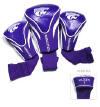 Kansas State Wildcats College Contour Headcovers Set of Three