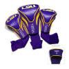 LSU Tigers College Contour Headcovers Set of Three