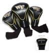 Wake Forest Demon Deacons College Contour Headcovers Set of Three