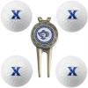 Xavier Musketeers 4 Ball Divot Tool Golf Gift Set
