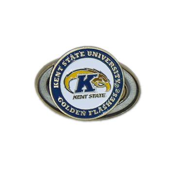 Kent State University Cotton Fabric By Sykel-Kent Golden Flashes