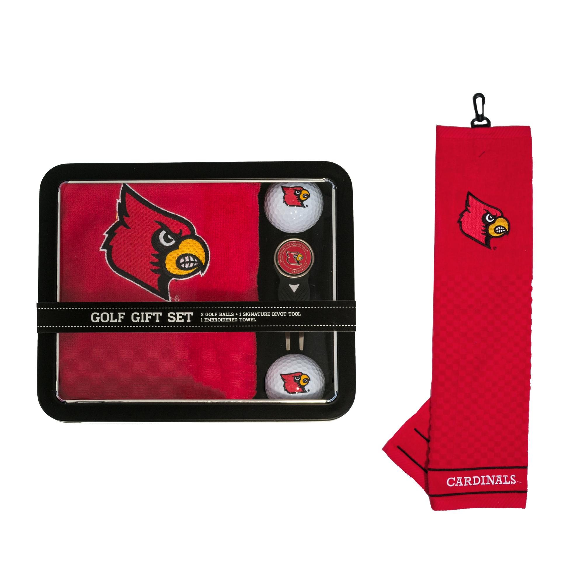 St. Louis Cardinals 4 Golf Ball Gift Set with Divot Repair Tool